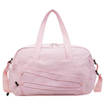Sports Travel Bag Spacious Compartment Mesh Pockets Adjustable Strap