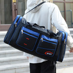 Sports Travel Bag Water-Resistant Spacious Zippered Pockets