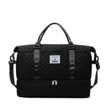 Sports Travel Bag Waterproof Quilted Detachable Shoulder Strap