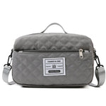 Sports Travel Bag Waterproof Quilted Detachable Shoulder Strap