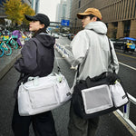 Sports Travel Organizer Weather-Resistant Mesh Pockets & Padded Strap