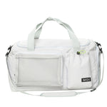 Sports Travel Organizer Weather-Resistant Mesh Pockets & Padded Strap