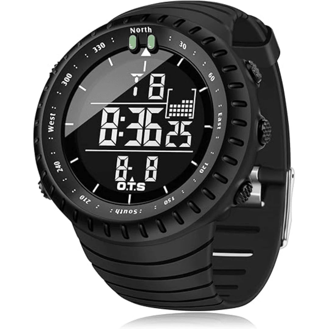 Sports Watch Digital LED Backlight Shock-Resistant