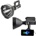 Spotlight 9000 Lumens Rechargeable Built-In Tripod
