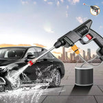 Spray Gun Cordless High-Pressure Jet & Fan Copper Nozzle