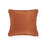 Square Cushion Cover Cotton-Linen Houndstooth 18 x 18 In