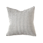 Square Cushion Cover Hand-Tufted 3D Chenille Hidden Zipper