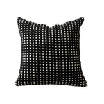 Square Cushion Cover Hand-Tufted 3D Chenille Hidden Zipper