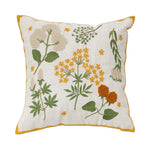 Square Cushion Cover Hand-Tufted 3D Chenille Hidden Zipper