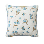 Square Cushion Cover Hand-Tufted 3D Chenille Hidden Zipper