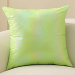 Square Cushion Cover Pearlescent Sheen & Micro-Tuft