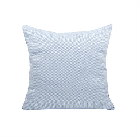 Square Pillow Cover Cotton-Linen Micro Dot Texture Concealed Zipper