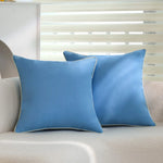 Square Pillow Cover Microvelvet Piped 18×18