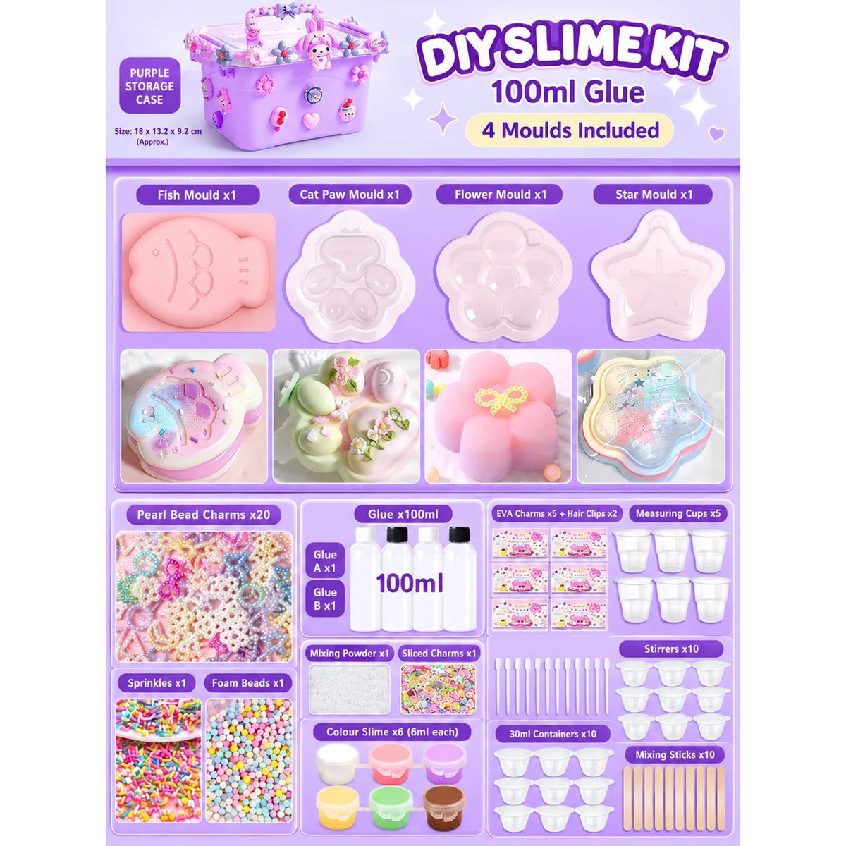Squishy Ball Making Kit DIY Sensory Play