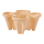 Stackable Planter Self-Watering 4-Tier