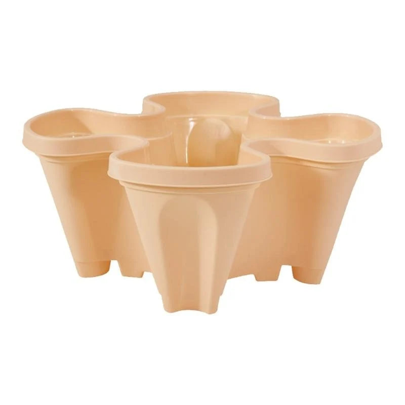 Stackable Planter Self-Watering 4-Tier