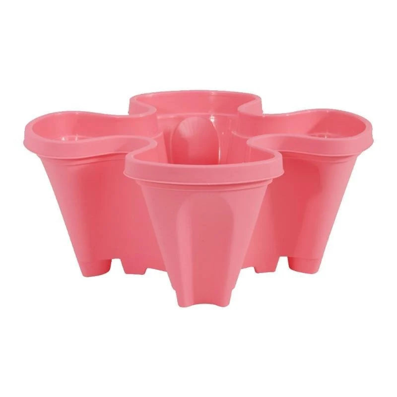 Stackable Planter Self-Watering 4-Tier
