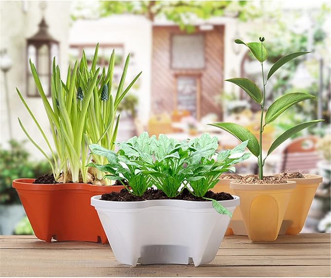 Stackable Planter Vertical Garden Herbs & Vegetables