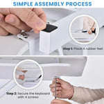 Standing Desk Riser Dual-Tier 37-Inch Sit-Stand Converter