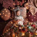 Star Headpiece Glitter Padded Adjustable Satin Ties