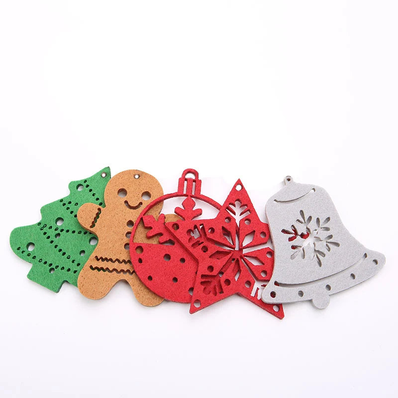 Star Ornament Premium Felt Easy-Hang Cord