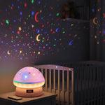 Star Projector 16-Color Rotating With Remote & Timer