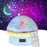 Star Projector 16-Color Rotating With Remote & Timer