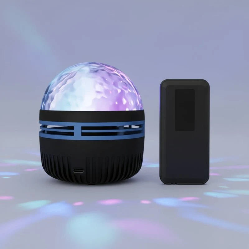 Star Projector Lamp Twinkling Stars Colorful Nebula USB Powered