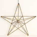 Star Window Light Battery-Powered Warm LED