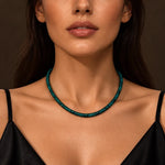 Statement Necklace Serpent-Inspired Design Six Color Options