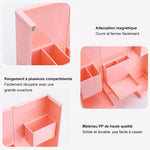 Stationery Organizer Box Foldable Magnetic Multiple Compartments