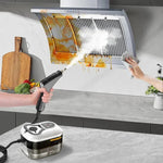 Steam Cleaner 2500W High-Pressure Chemical-Free Cleaning with Nozzle Attachments