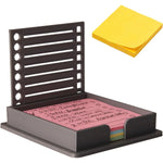 Sticky Note Organizer Compact Smooth Surface & Easy Dispensing