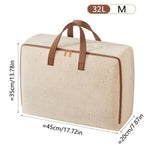 Storage Bag Linen Compact Travel Organizer
