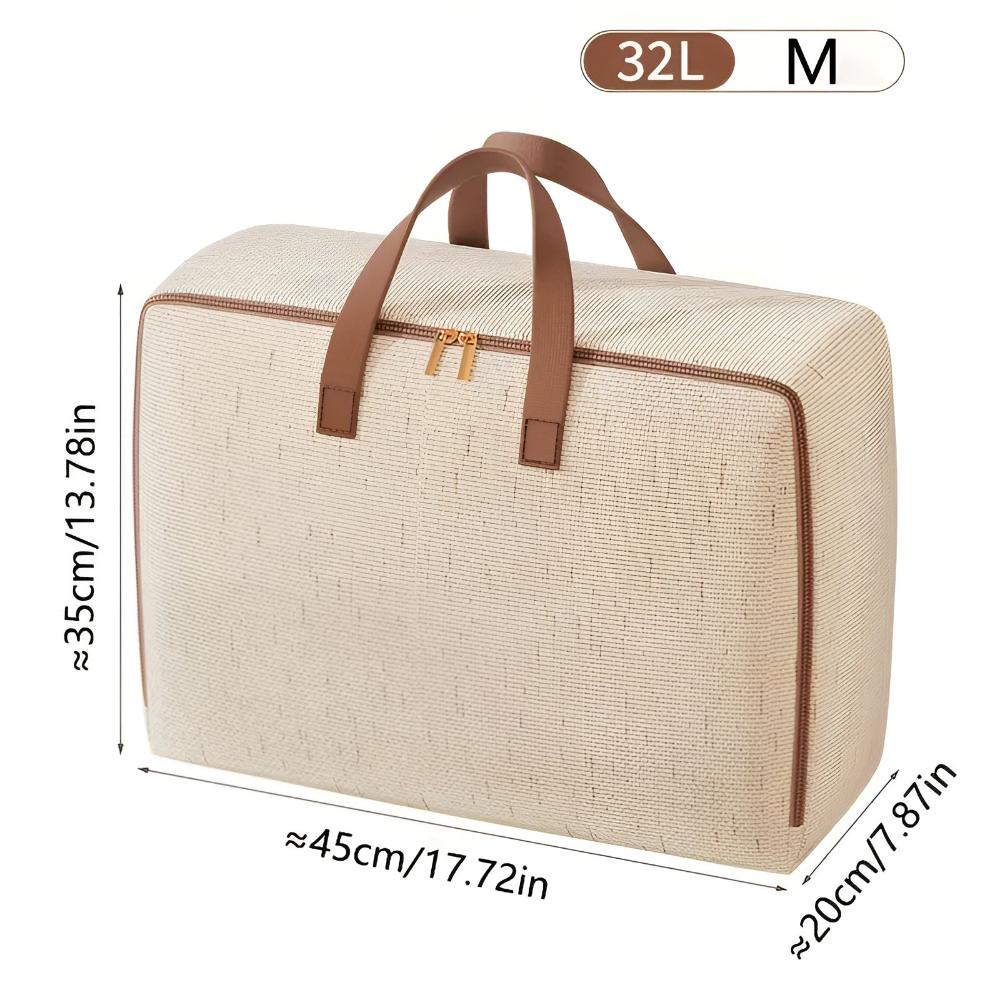 Storage Bag Linen Compact Travel Organizer