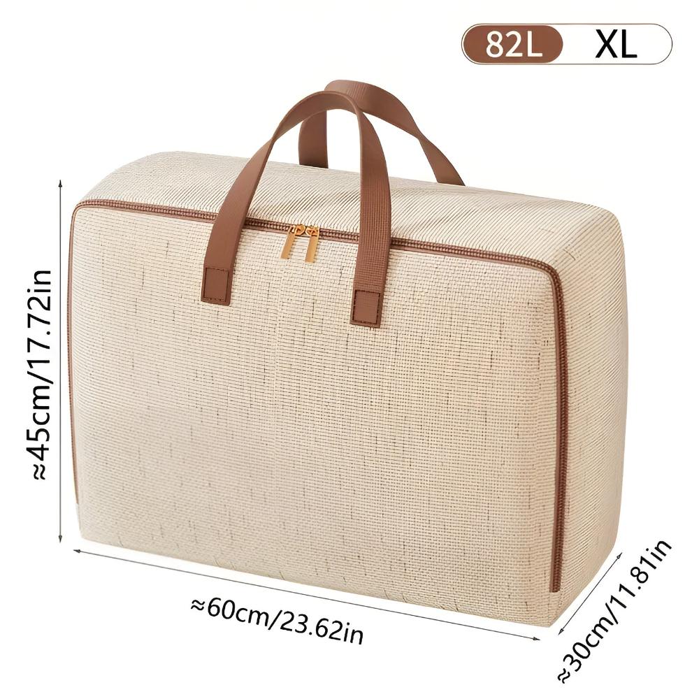 Storage Bag Linen Compact Travel Organizer