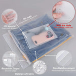 Storage Bags Frosted Slide-Zip Ventilated & Water-Resistant 20-Pack