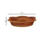 Storage Basket Handwoven Natural Rattan Multi-Size