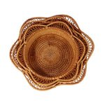 Storage Basket Handwoven Natural Rattan Multi-Size