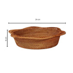Storage Basket Handwoven Natural Rattan Multi-Size