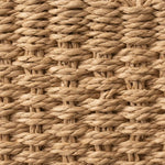 Storage Basket Set Woven Rattan Style Three Sizes With Handles