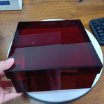 Storage Box Clear Acrylic Stackable With Lid