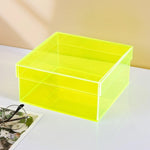 Storage Box Clear Acrylic With Lid