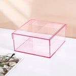 Storage Box Clear Acrylic With Lid
