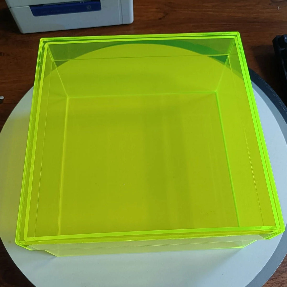 Storage Box Clear Acrylic With Lid