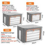 Storage Box Cotton Foldable Space-Saving Design