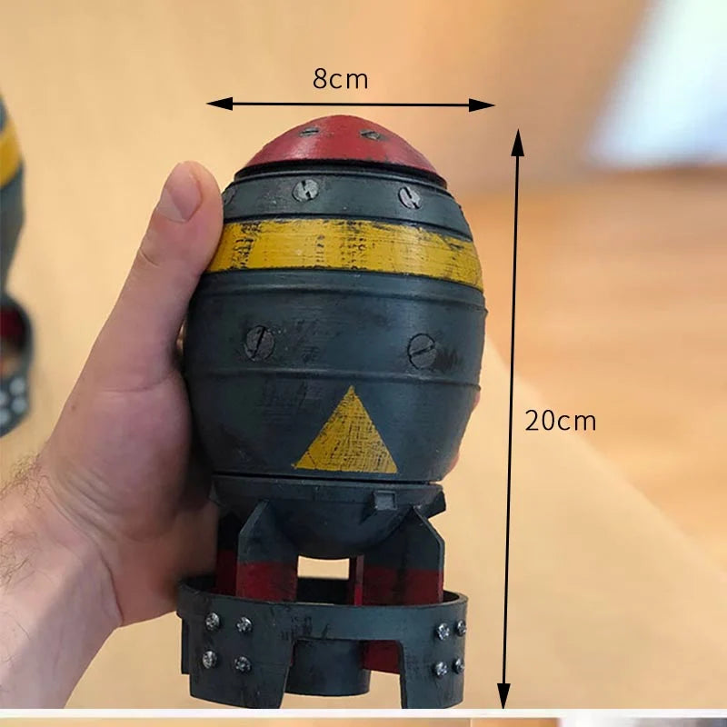 Storage Box Resin Bomb-Shaped Compact