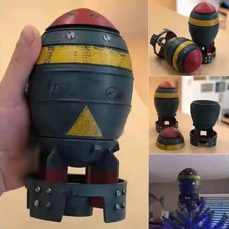 Storage Box Resin Bomb-Shaped Compact