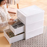 Storage Box Sliding Drawer Modular Stackable