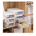 Storage Box Sliding Drawer Modular Stackable